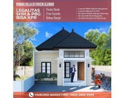 Dijual Rumah Villa di Lokasi Favorit Sleman Utara Dkat Kampus UII Kaliurang Bisa KPR Tipe 65 - Sleman 