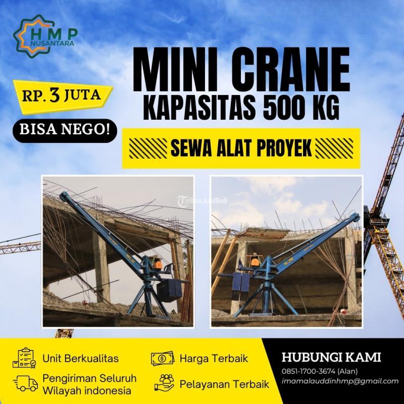 Sewa Mini Crane Kapasitas 500 Kg - 1 Ton - Aceh Selatan