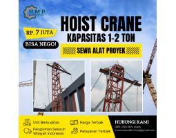 Sewa Hoist Crane, Mini Tower Crane - Aceh