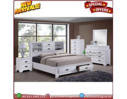 Produsen Tempat Tidur Duco 160x200 Minimalis Serbaguna Furniture - Jepara