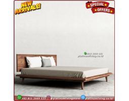 Produsen Tempat Tidur Jati 160x200 Model Retro - Jepara