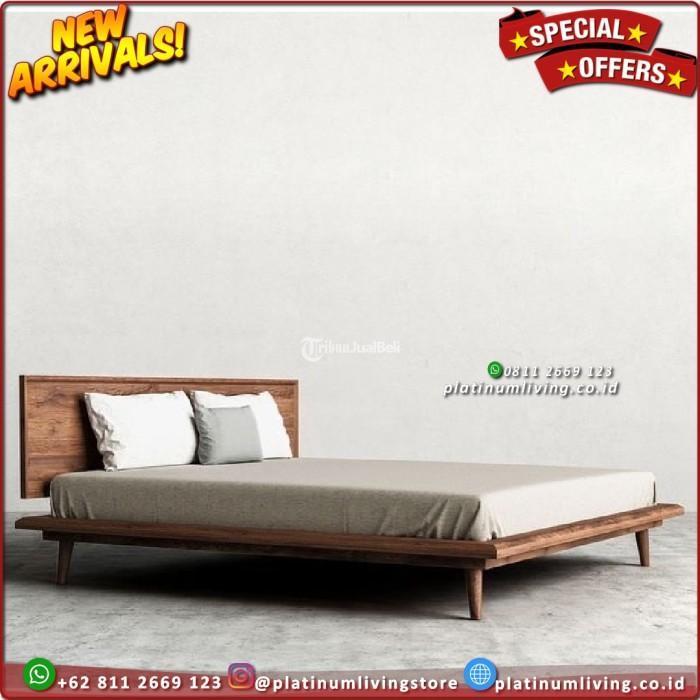 Produsen Tempat Tidur Jati 160x200 Model Retro - Jepara