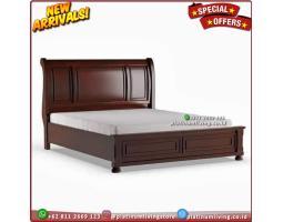 Produsen Tempat Tidur Jati 160x200 Klasik Eropa - Jepara
