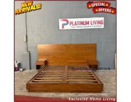 Produsen Tempat TIdur Jati 160x200 Minimalis Modern - Jepara