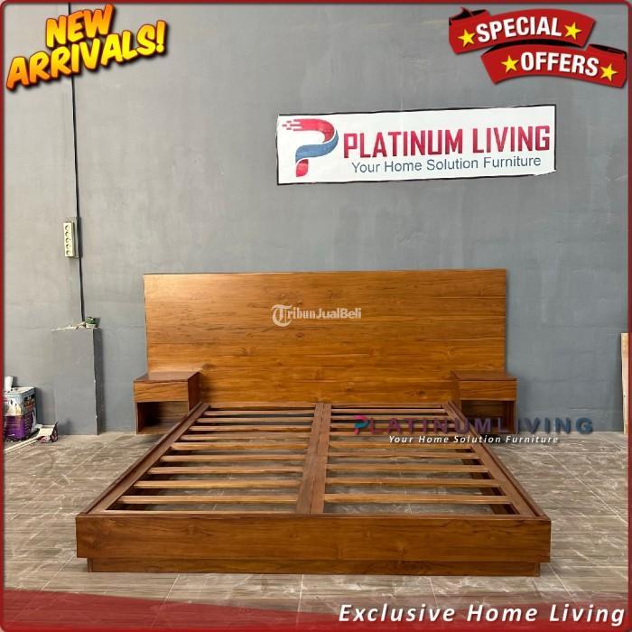 Produsen Tempat TIdur Jati 160x200 Minimalis Modern - Jepara