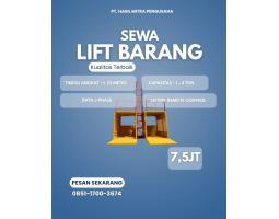 Rental Lift Barang Proyek Profesional - Jakarta Timur