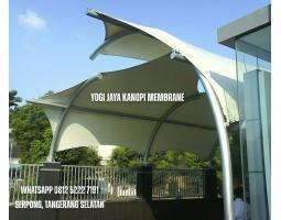 Jasa Kanopi Membrane Murah dengan Tampilan Modern dan Elegan - Jakarta Barat