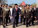 Tampil Beda, Ini Dia Tunggangan Jokowi Saat Lakukan Inspeksi Pasukan pada HUT TNI ke-72 