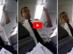 Heboh Pilot Garuda Indonesia yang Dianggap Berkata Rasis Saat Diperiksa di Dalam Kabin, Simak Videonya!