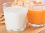 Saat Sarapan, Pilih Jus Jeruk atah Segelas Susu? Jangan Sampai Salah Menentukan Ya, Begini Penjelasannya