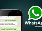 Bikin Huruf Jadi Tebal Dan Miring di WhatsApp? Mudah, Begini Caranya