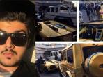 Bikin Geger! Berlibur ke London, Miliarder Muda nan Tampan Asal Arab Saudi Ini Bawa Pulang Mobil-mobil Berlapis Emas!