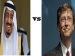 Mana yang Paling Kaya, Bill Gates ataukah Raja Arab?
