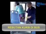 Miris! Pria Gempal Ini Rebut Kursi dan Perlakukan Wanita Cantik di Bus Seperti Ini