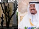 Sambut Raja Salman, Patung-patung Tanpa Busana di Istana Kini Disulap Jadi Begini