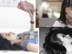 Artis Remaja Cantik Ini Pose Gemas di Atas Ranjang, Netizen Malah Fokus ke Bagian Ini!