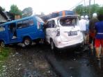 Kecelakaan di Bogor, Belasan Mobil Rusak Parah, Tiga Orang Meninggal, Belasan Luka - Luka!