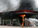 Setelah Kejadian SPBU Kebakaran di Salatiga Viral di Medsos, Begini Penjelasan Motor Bisa Jadi Penyebab SPBU Terbakar