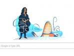 Google Doodle Hari Ini Dihiasi Wajah Wanita Muslim Berprestasi