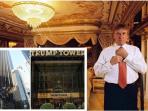 Mewah dan Bernuansa Emas, Begini Penampakan Trump Tower Milik Presiden AS Donald Trump!