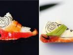 Kreatif Banget, Makanan Sushi Ini Dikreasikan dengan Bentuk-bentuk Sneakers yang Lucu
