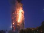 Miris! Begini Foto-foto Pasca Kebakaran Menara Grenfeel yang Terbakar Hebat Beberapa Hari Lalu