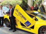 Wow, Dengan Bodi Bak Sport Car, Begini Canggihnya Mobil Listrik yang dipamerkan Dahlan Iskan!