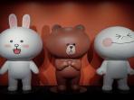Wow, Siapa Sangka Begini Kisah Unik Dibalik Kelahiran Maskot Line Brown, Cony, dan Sally