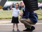Ternyata Ini Alasan Unik Kenapa Putra Pangeran William dan Kate Middleton Selalu Bercelana Pendek