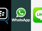 Whatsapp dan LINE lebih unggul dibanding BBM? Simak Penjelasan Berikut