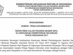 Lowongan CPNS Kemenkeu 2017 - Ternyata 8 Lulusan Ini Paling Banyak Dibutuhkan di Kementerian Keuangan Lho. Cek Di Sini
