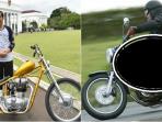 Tak Kalah Keren, Ini Lo Bentuk Asli Motor Chopper yang Dibeli Presiden Jokowi Sebelum di Modifikasi.