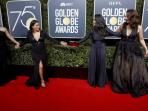 Isu Pelecehan Terdengar di Golden Globes Award 2018, Seleb Hollywood Kompak Kenakan Busana Serba Hitam!