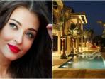 Penghasilan Luar Biasa, Rumah Artis Bollywood Aishwarya Rai ini Bak Istana Raja Super Mewah 