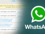 Kepo dengan Pesan yang Sudah Terhapus di WhatsApp? Begini Cara Mudah Mengetahuinya