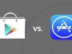 Perbandingan Pendapatan dan Penjualan App Store dan Google Play Store 