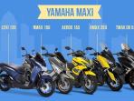 Harga Terbaru Yamaha NMAX, XMAX dkk di Bulan November 2018