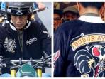 Ini Makna Dibalik Kalimat 'Bubur Ayam Racer' Pada Jaket yang Dipakai Jokowi Riding