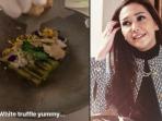 Hobi Santap Makanan Mewah, Ternyata Segini Harga Jamur White Truffle yang Dimakan Maia Estianty