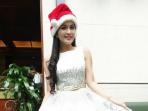 Intip Megahnya Dekorasi Natal di Rumah Sandra Dewi