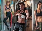 Nggak Cuma Cantik, Artis-Artis Indonesia Ini Juga Punya Perut Six Pack. Seksi Atau Serem?