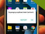 Cara Mengatasi Aplikasi Keluar dan Berhenti Sendiri