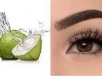 Manfaat Air Kelapa untuk Melentikan Bulu Mata yang Harus Kamu Tahu, Yuk Lakukan dengan Cara Ini