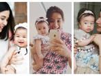 Intip Gaya Fashion 3 Mama Muda Saat Urus Buah Hati