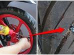 Penggunaan Cairan Anti Bocor Ban Ternyata Menimbulkan Dampak Negatif untuk Umur Ban dan Kerusakan Pelek