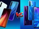 Adu HP Quad Kamera Harga Rp 1 Jutaan, Pilih Redmi Note 8 atau Realme 5?