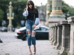 Langkah Mudah Bikin Celana Jeans Jadi Ripped Jeans Kekinian 