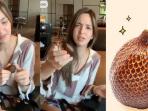 Nia Ramadhani Tak Bisa Kupas Salak, Cara yang Benar Adalah Tidak Membuang Kulit Arinya, Banyak Manfaat Kesehatannya