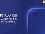 Kabar Terbaru, Realme X50 5G Akan Rilis Sebelum 25 Januari 2020