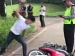 Perusak Motor Honda Scoopy Saat Ditilang Polisi Terancam Penjara 6 Tahun, Ternyata Langgar Pasal Ini